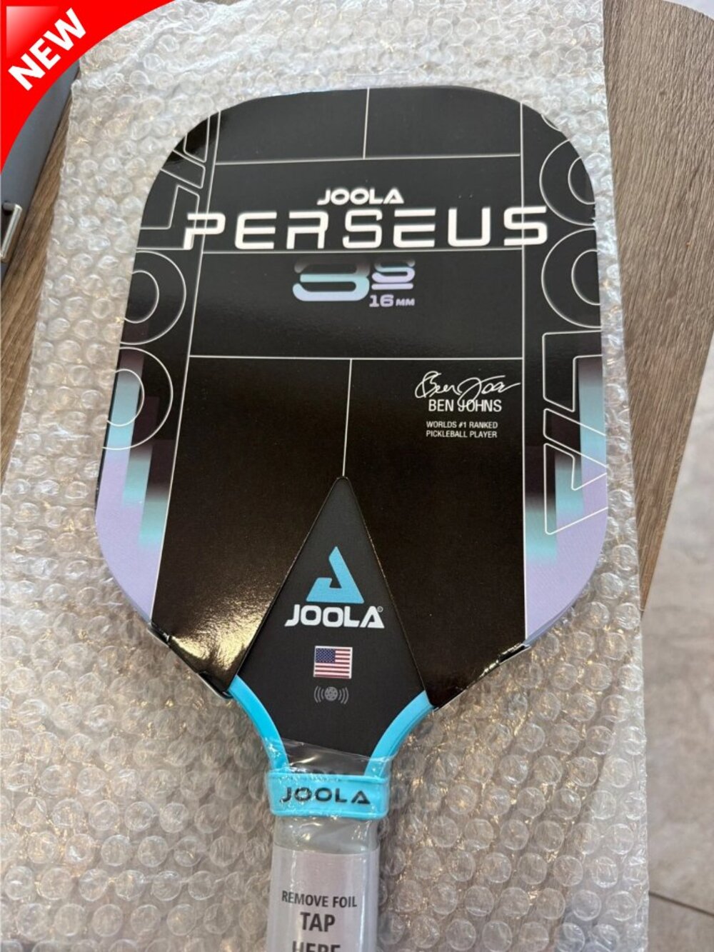 Joola Ben Johns PERSEUS 3s 16mm Pickleball Paddle - Carbon Face